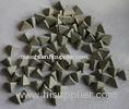 Triangle shape Ceramic polishing media , good deburring performance finishing abrasives