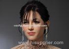 Resin Western Lady Sculpture Celebrity Wax Statues Of Sophie Marceau For Museum