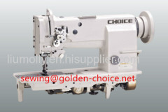 compound feed flatbed lockstitch sewing machine