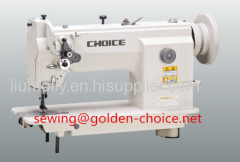 3.compound feed flatbed lockstitch sewing machine