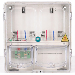 KXTMB-201/202/203 electricity larceny prevention single pahse two meter transparent electric meter box up-down structure