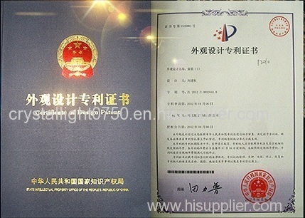 Certificate of Design