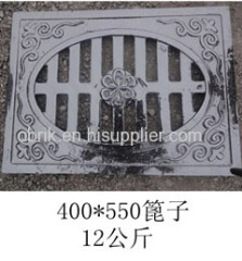 Nodular cast iron sewer aleak cover