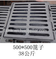 Nodular cast iron sewer aleak cover