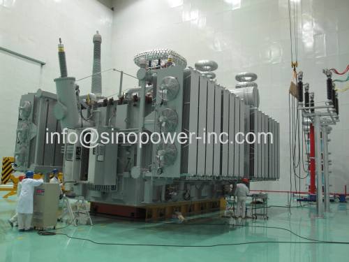 Oil immersed Power Voltage Transformers 550kV