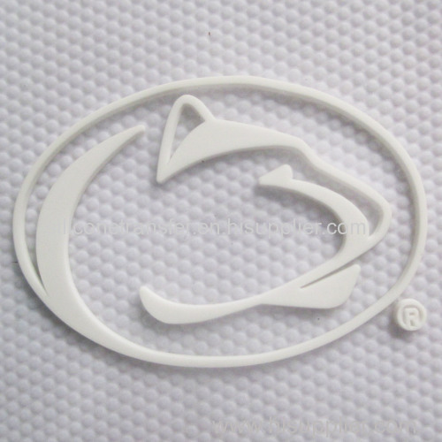 Embossed 3d silicone transfer label for Garment/Apparel