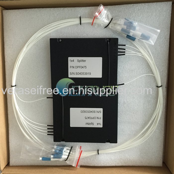 1X4 LC/UPC Fiber OpticPLC Splitter (FTTH. CATV)