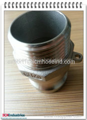 competitive price and top quality stainless steel camlock coupling part F