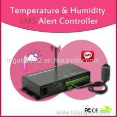 Temperature & Humidity SMS Alert Controller