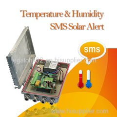 Temperature & Humidity SMS Solar Alert Controller