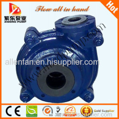 Chrome alloy or rubber liner centrifugal slurry pump