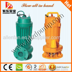 no clogging submersible vertical sewage pump