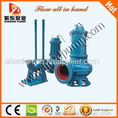 no clogging submersible vertical sewage pump