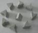 Tri-star shape porcelain / Ceramic polishing media , finishing Media