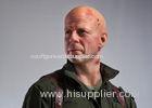 Custom Made Vivid Artificial Lifelike Famous Wax Statues / Bruce Willis Wax Figure