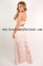 2015 new design Bohemian maxi lace Dress pink graceful woman dress