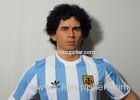 Life Size Sports Star Wax Figure of Maradona handmade realistic waxen figure