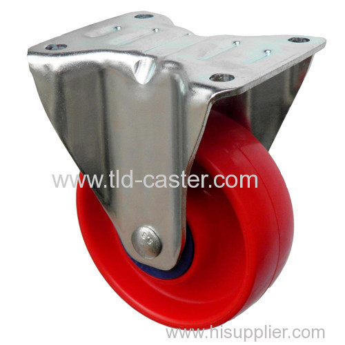 200kg European Rigid Industrial PP Handcart Casters