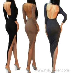 2015 new design Bohemian maxi Dress mature bodycon dress