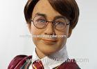 Famous Star Sculpture Celebrity Wax Figures Of Harry James Potter OEM ODM