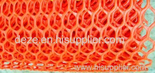 red corrosion resistant plastic mesh