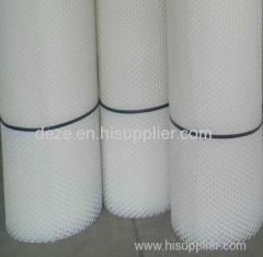 Blue corrosion resistant plastic mesh