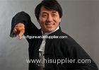 Hyper Silicone Sculpture Of Asian Movie Waxwork , Realistic Wax Sculptures