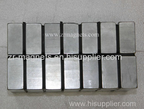 big size block Ndfeb magnets for mining machinery 60*60*25mm