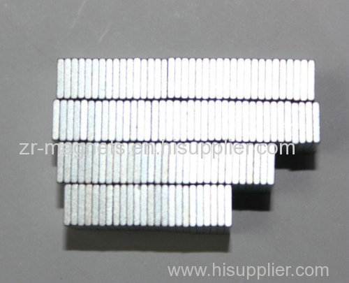 2mm sheet ndfeb magnets galvanization coating