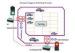 Single Channel Traffic Light System for Parking Guidance AC220V / 5W