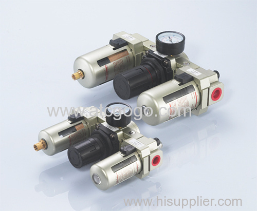 Pneumatic air FRL combination AC2000 1/4 inch Air source treatment filter pressure regulator lubricator