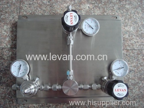 Semi-Automatic Specialty Gas Control Panel