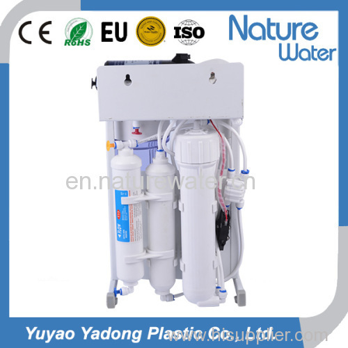 6stages Reverse Osmosis water filter System with frame and pressure gauge and mineral filter or UV sterililzer