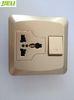 Appliances 10A Electrical Wall Switch Customized Color , 86 X 86 Size
