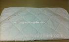 Plain Polyester Fabric Waterproof Mattress Covers Protectors with Four Corner Anchor Straps