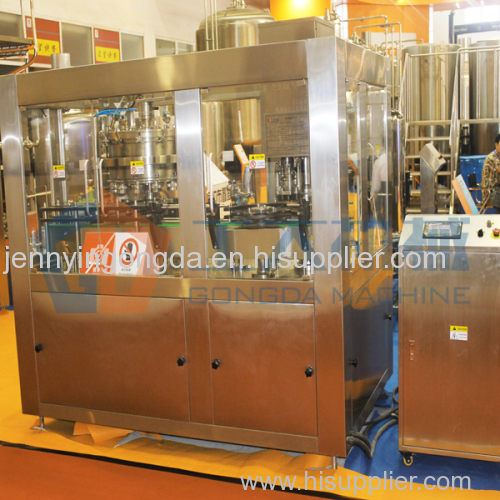 Cans isobaric filling line