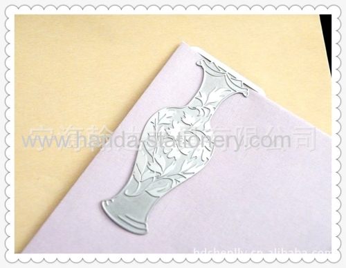 vase cheongsam fanshape creative bookmarks paper clips