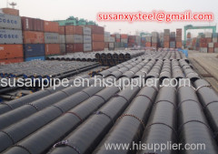 PE coating steel pipes for waters