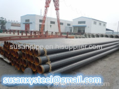 Longitudinal welded steel pipes