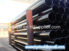 API 5L A53 ERW steel pipe for water gas oil