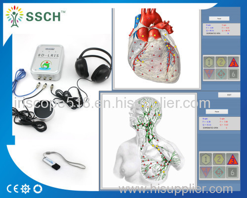 Naturopathic And Bioresonance 8d Nls Health Analyzer Machine High Accuracy English / Spanish