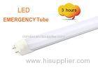 PC + Aluminum Emergency LED Tube / T8 18w Led Tube Light 1200mm