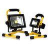 Outdoor 20w rechargeable portable led work light 1700lm / w Aluminum alloy body