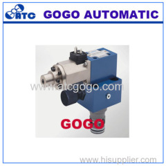 proportional cartridge high pressure hydraulic relief valve