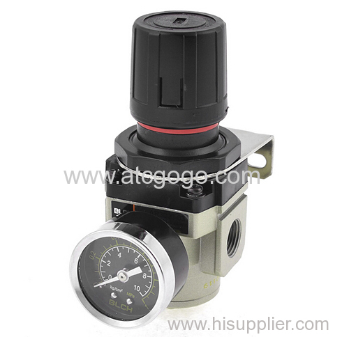 pneumatic air pressure regulator with gauge smc type AR2000 air regulators aluminum alloy