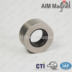 customized rust-preventive large ring neodymium magnet industrial