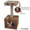 Two ways USE FOR Cat Scratcher tree with IQ box