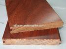 Solid Customed Glossy Wood Flooring , hand scraped wood floors