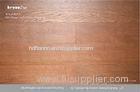 Hand scraped Multilayer glueless Flooring , 0.6mm CE Engineered Wood floors