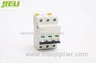 1A - 63A Miniature 3 Phase Circuit Breaker Motor Protection IP20 IEC60898